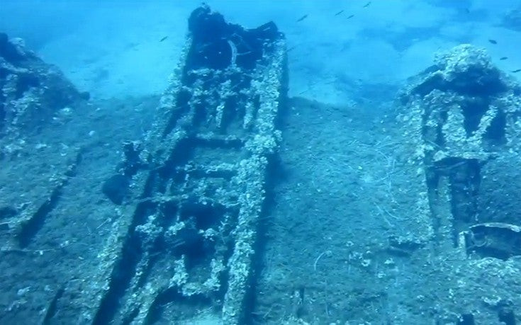 Το βομβαρδιστικό του 1945 που βρέθηκε στο βυθό της Ικαρίας (βίντεο)